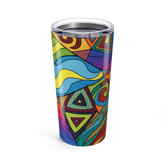 20oz Stainless Steel Tumbler Double Wall Vacuum Insulation Leak Proof Durable Printed Drinkware Hot And Cold Drinks