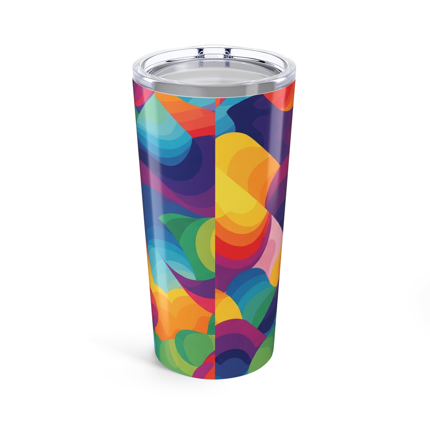 20oz Stainless Steel Travel Mug With Double Wall Insulation Leak Proof Thermal Design And Printed Design For Hot