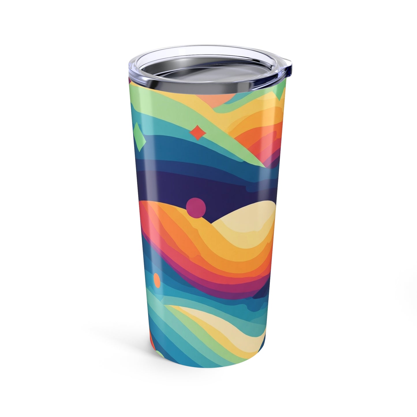 20oz Stainless Steel Tumbler with Double Wall Vacuum Insulation Leak Proof Spill Resistant and Dishwasher Safe