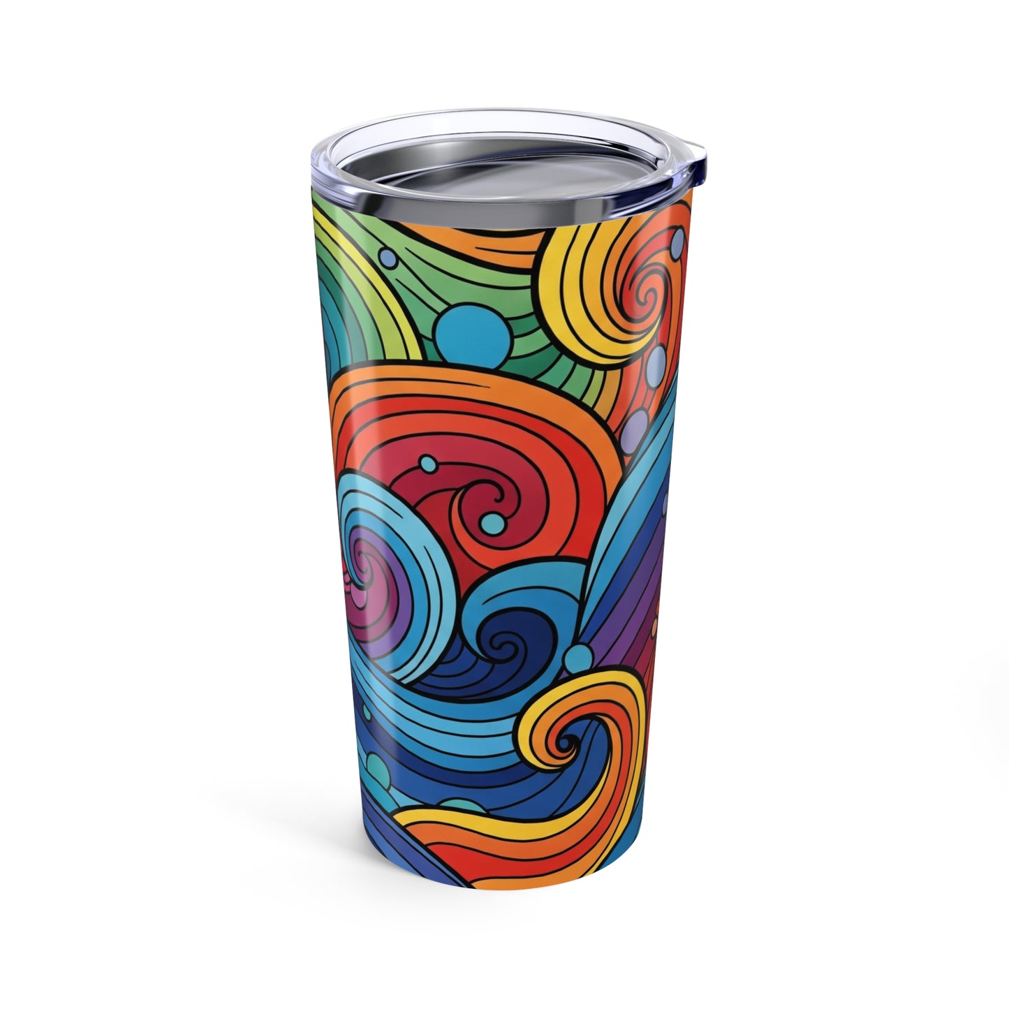 20oz Stainless Steel Travel Mug With Double Wall Vacuum Insulation And Spill Proof Lid For Hot Or Cold Beverages