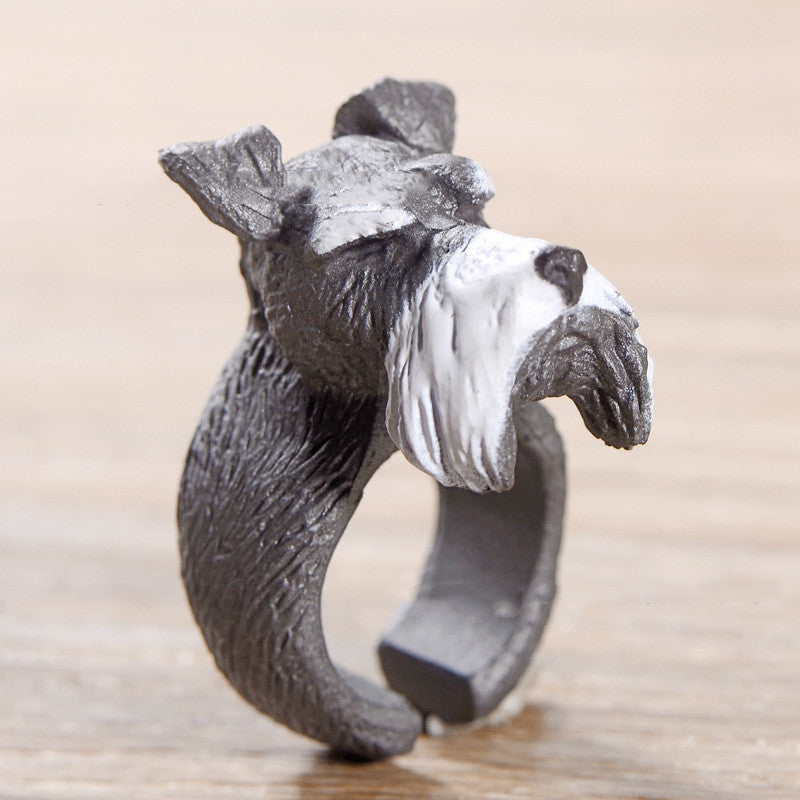 Alloy Cartoon Animal Zodiac Rings Exquisite Dripping Oil Adjustable Novelty Jewelry Fashion Rings Bright Charm