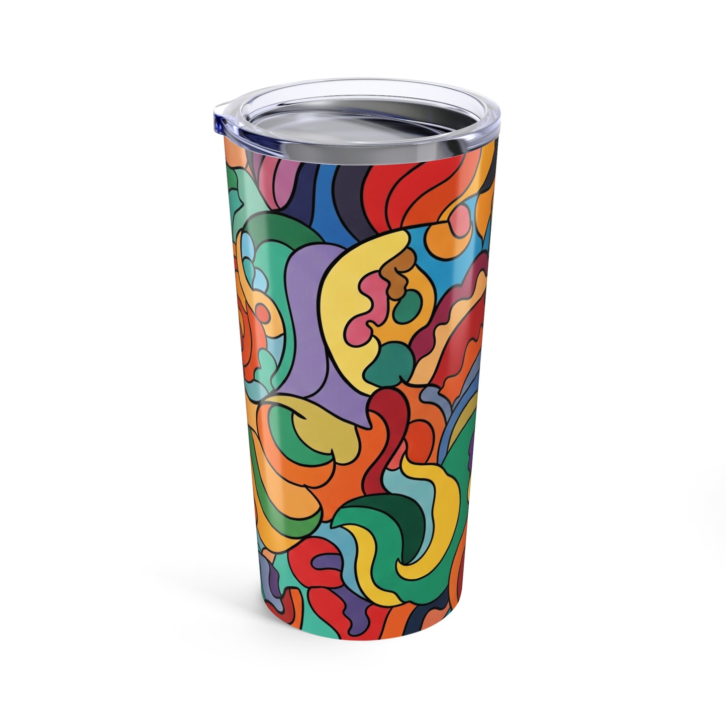 20oz Stainless Steel Travel Mug Double Wall Vacuum Insulated Spill Resistant Durable Hot Cold Coffee Cup With