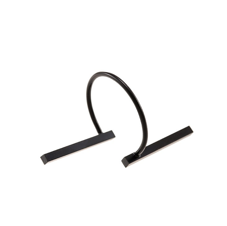 Geometric Tail Ring Adjustable Opening Fashion Ring Alloy Metal Band Trendy Jewelry Alloy Her Stackable Womens