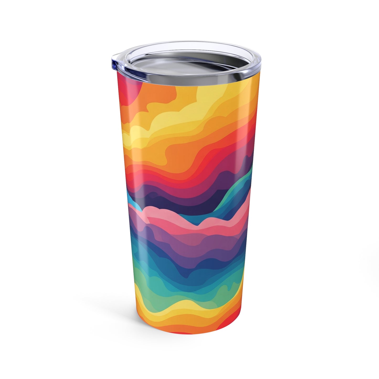 20 Oz Stainless Steel Tumbler Double Wall Vacuum Insulation Leak Proof Travel Mug For Hot Or Cold Drinks Printed