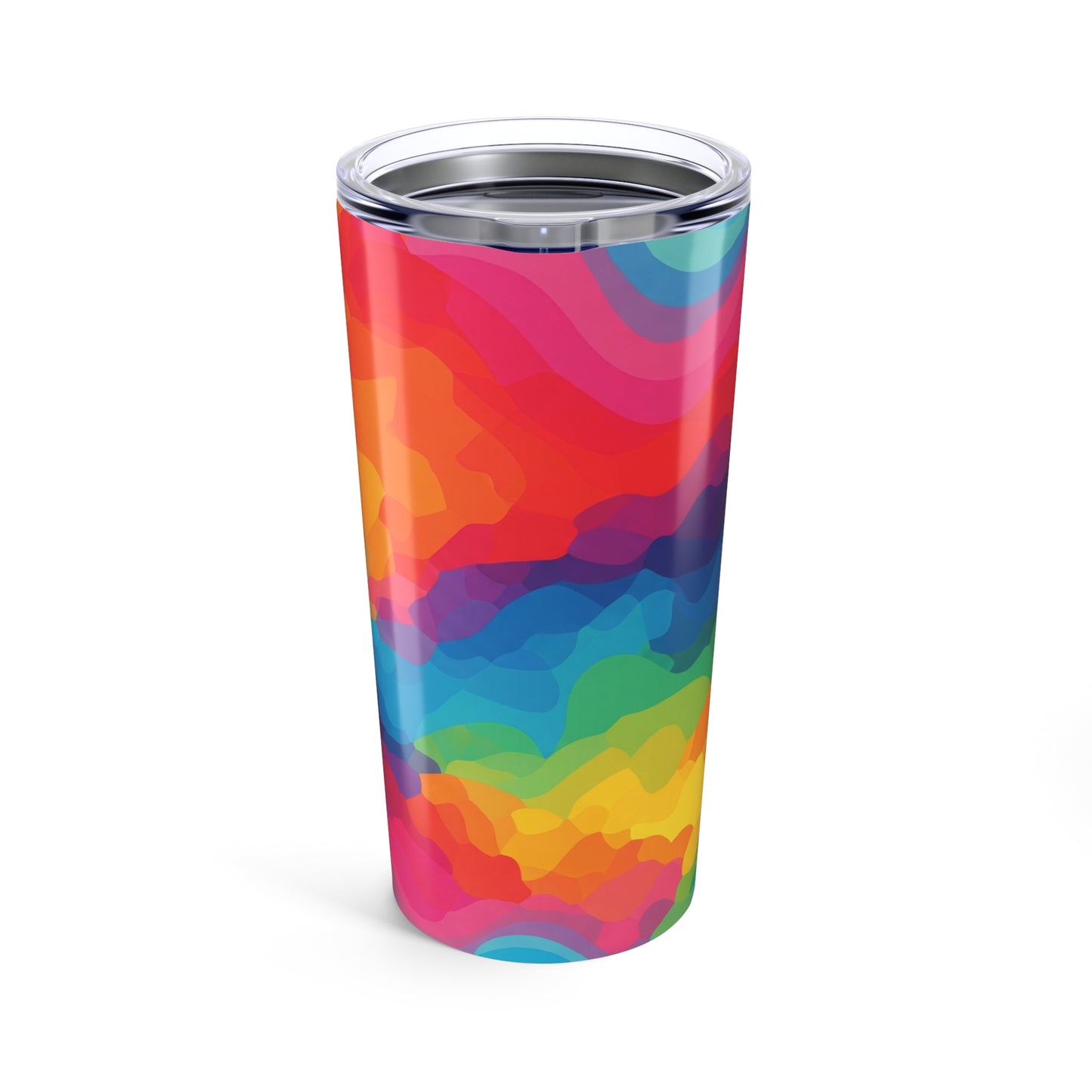 20oz Stainless Steel Printed Travel Mug With Double Wall Vacuum Insulation Spill Resistant Lid For Hot Or Cold