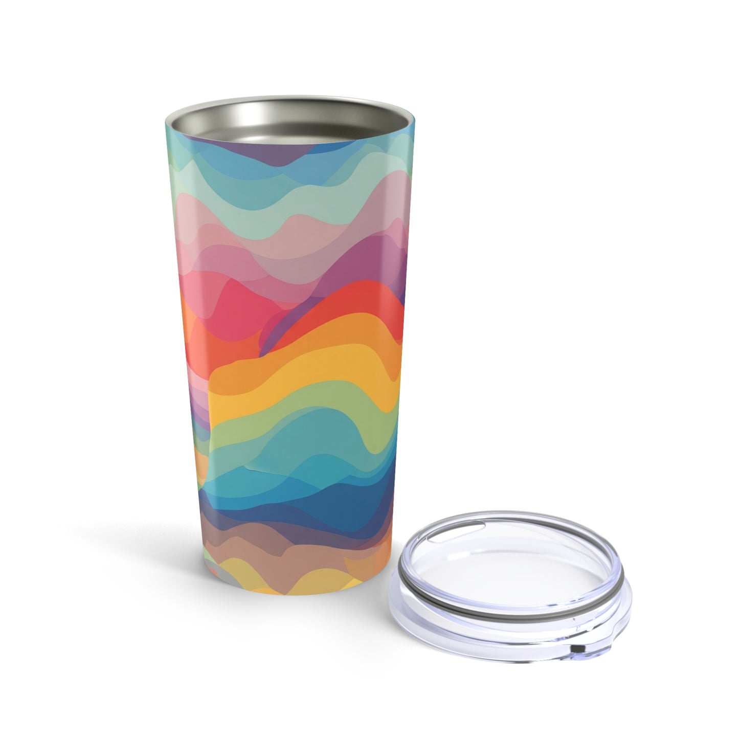 20oz Stainless Steel Tumbler With Double Wall Insulation Spill Proof BPA Free Durable Hot Cold Travel Mug Daily Use