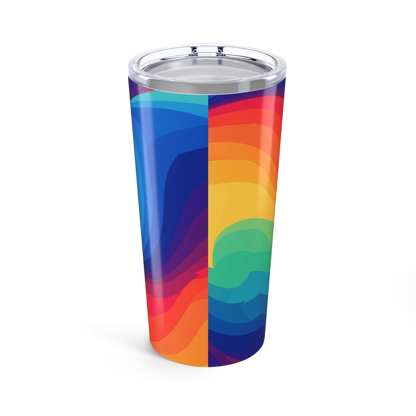 20oz Stainless Steel Printed Travel Mug With Double Wall Vacuum Insulation Spill Resistant Lid For Hot Beverages