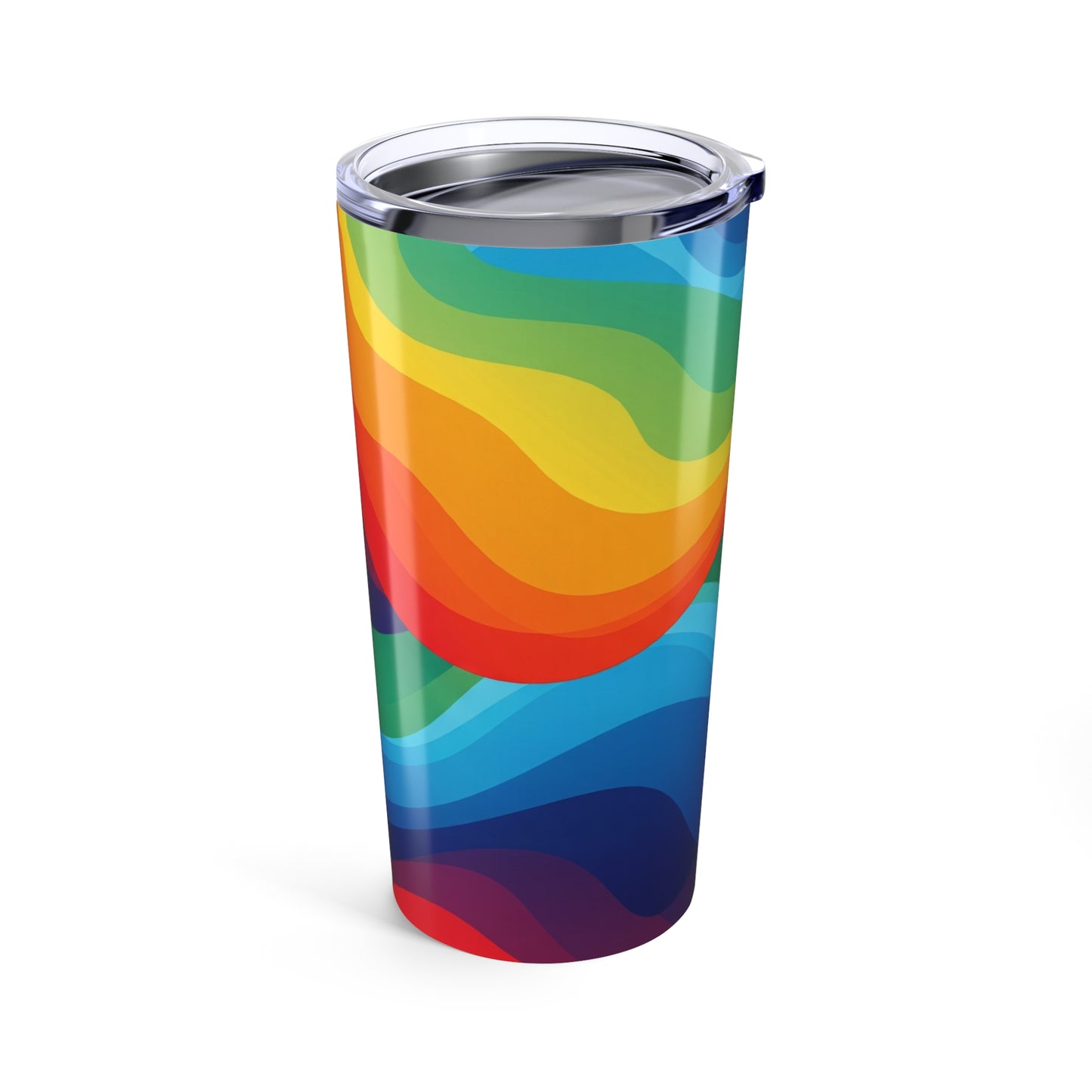 20oz Stainless Steel Travel Mug With Wall Insulation Spill Resistant Durable Build And Printed Art For Hot And Cold