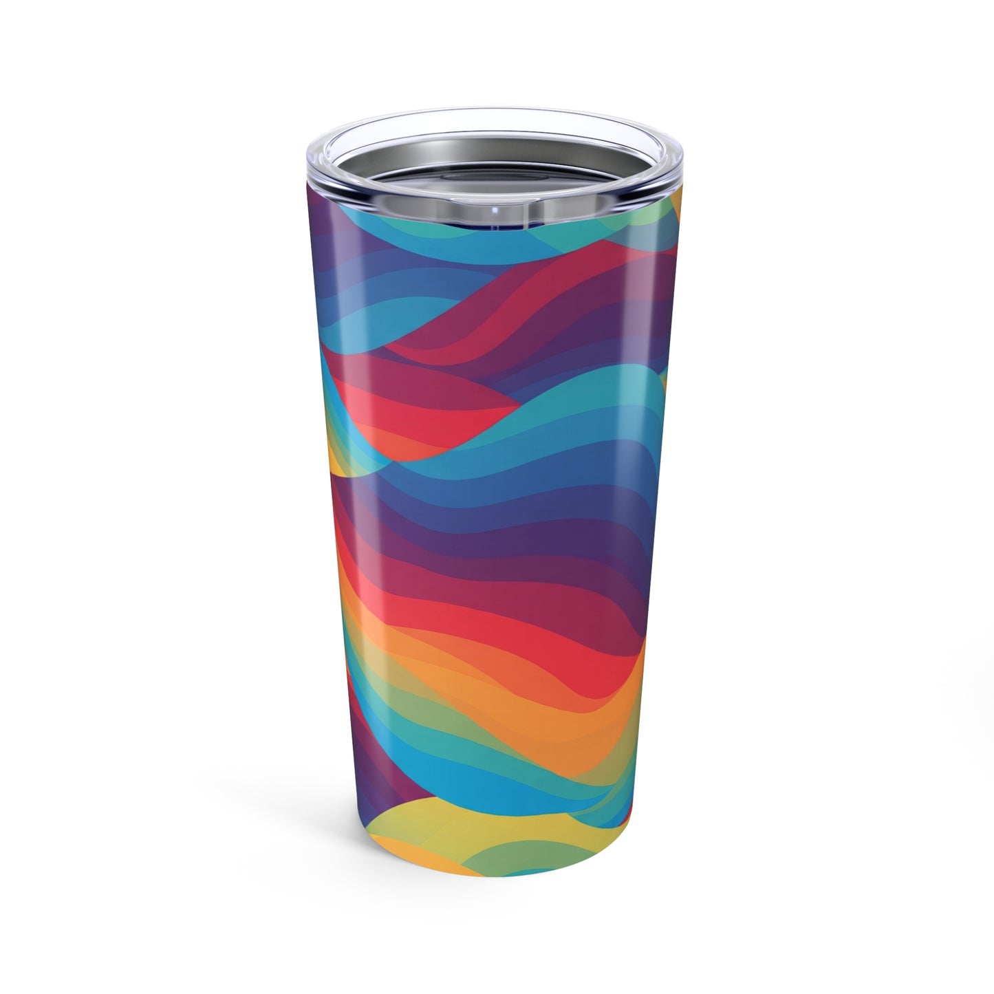 20oz Stainless Steel Travel Mug With Double Wall Vacuum Insulation Spill Resistant BPA Free Printed Container