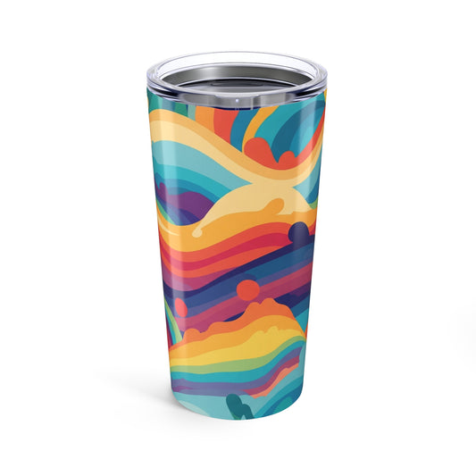20oz Stainless Steel Travel Tumbler With Double Wall Vacuum Insulation Spill Resistant Lid For Hot And Cold Drinks