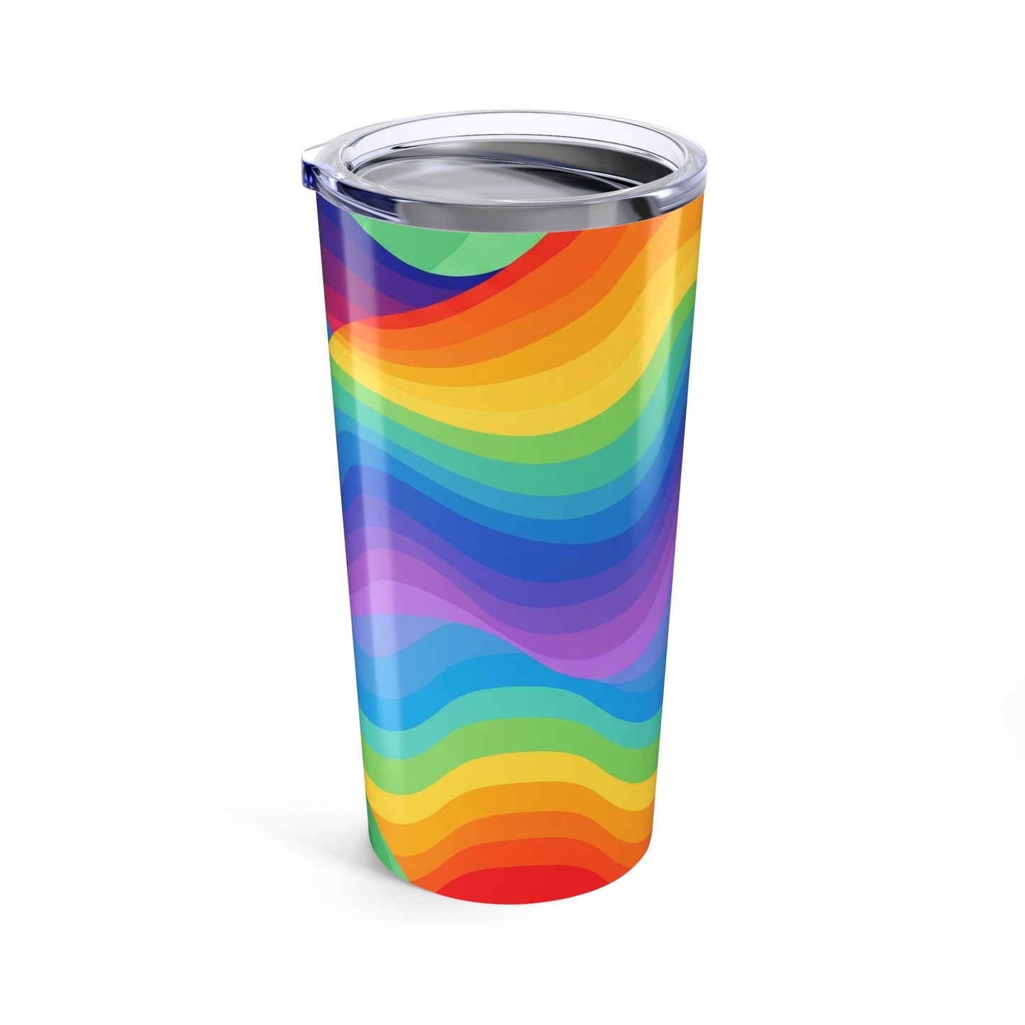20 Oz Metal Coffee Cup With Graphic Print Vacuum Insulated Leak Proof Lid For Hot Or Cold Beverages Dishwasher Safe