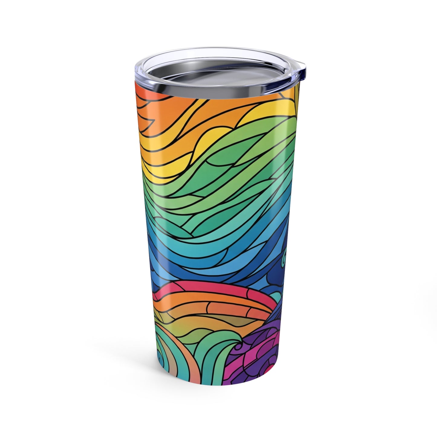 20 Ounce Vacuum Insulated Steel Travel Mug With Double Wall Spill Resistant BPA Free Design For Hot And Cold