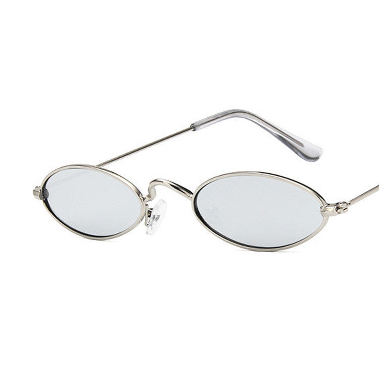 Oval Sunglasses Retro Metal Frame Eyewear For Women And Men Resin Lens Fashion Shades New Design Sun Glasses