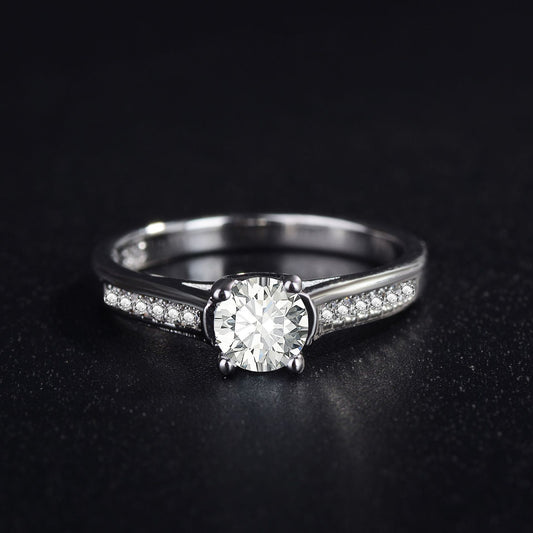 Elegant White Gold Ring 3mm Polished Metal Band Comfort Fit for Daily Wear and Special Occasions Timeless Design