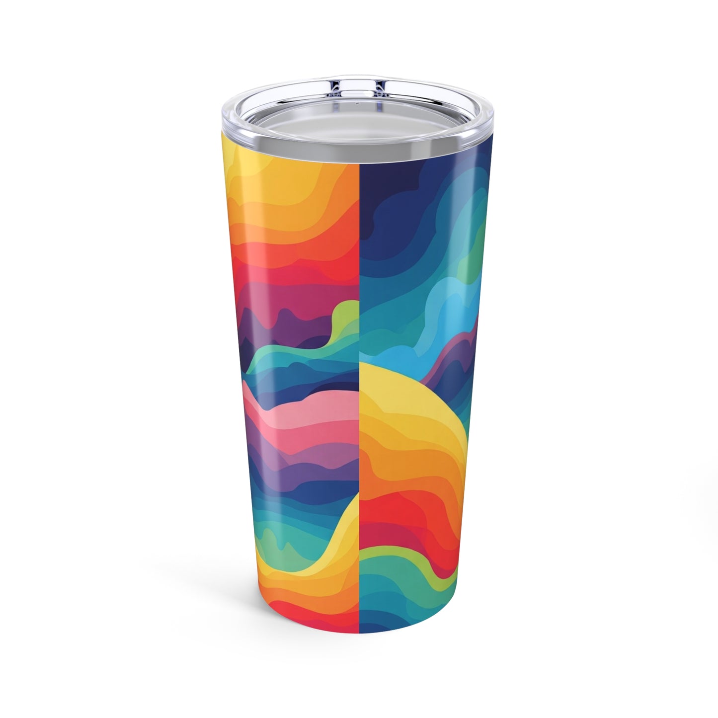20 Oz Stainless Steel Tumbler Double Wall Vacuum Insulation Leak Proof Travel Mug For Hot Or Cold Drinks Printed