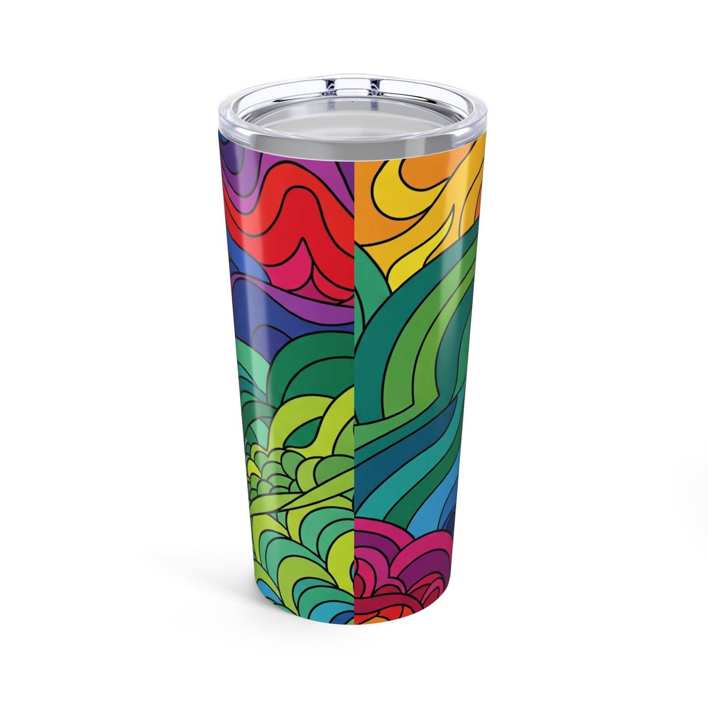 20oz Stainless Steel Travel Mug With Double Wall Vacuum Insulation Spill Resistant Design For Hot Or Cold Beverages