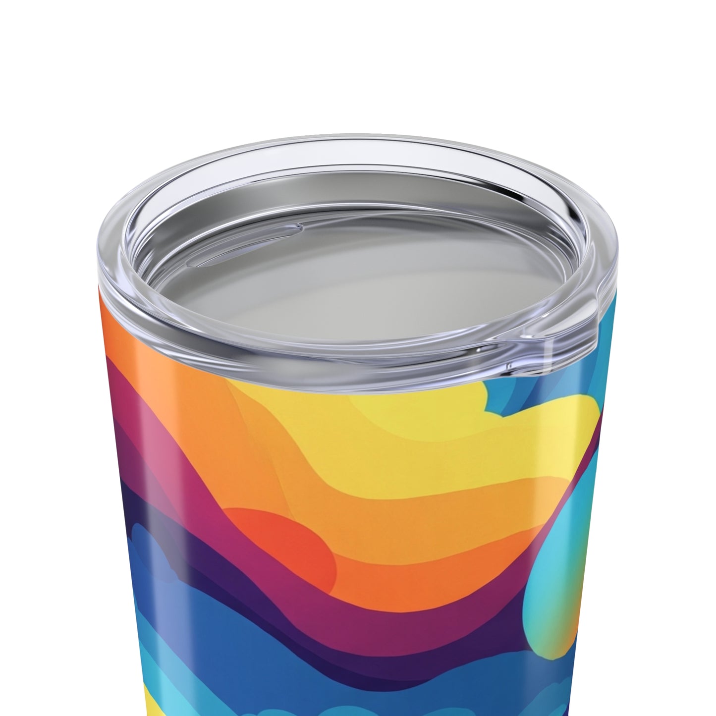 Double Wall Vacuum Insulated 20oz Stainless Steel Printed Tumbler For Hot And Cold Drinks Spill Resistant Travel