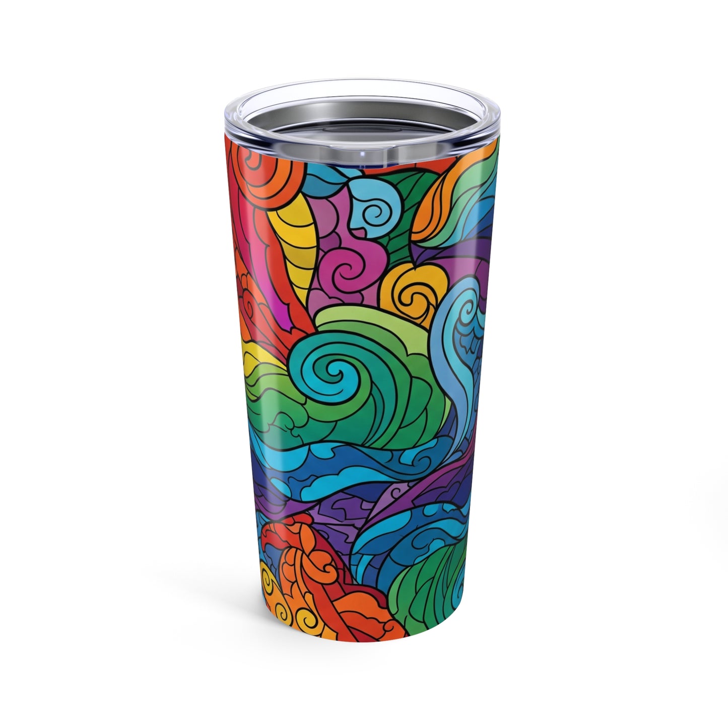 20 Ounce Stainless Steel Tumbler With Double Wall Vacuum Insulation For Hot Or Cold Beverages Travel Mug