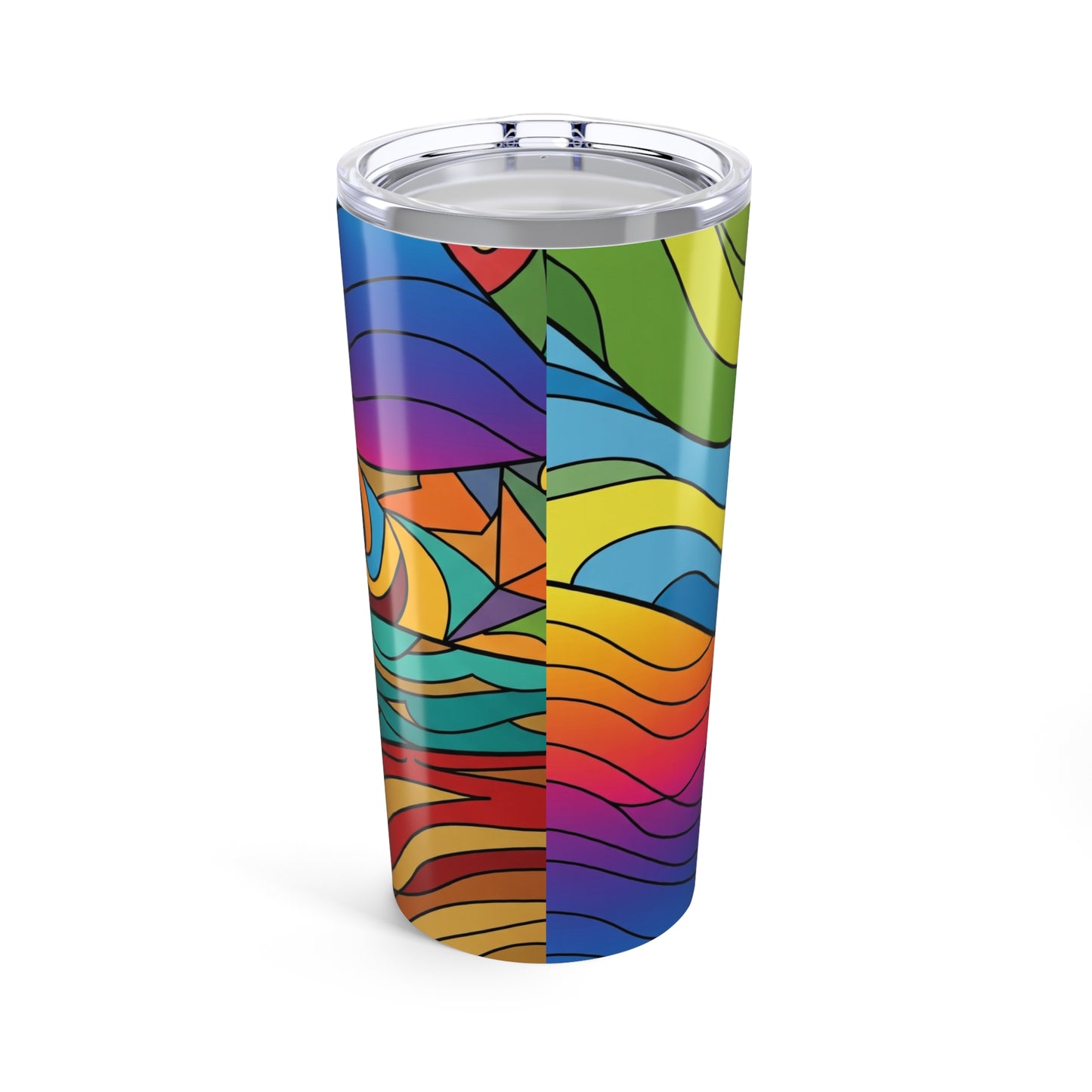 20oz Stainless Steel Tumbler Double Wall Vacuum Insulation Leak Proof Durable Printed Drinkware Hot And Cold Drinks