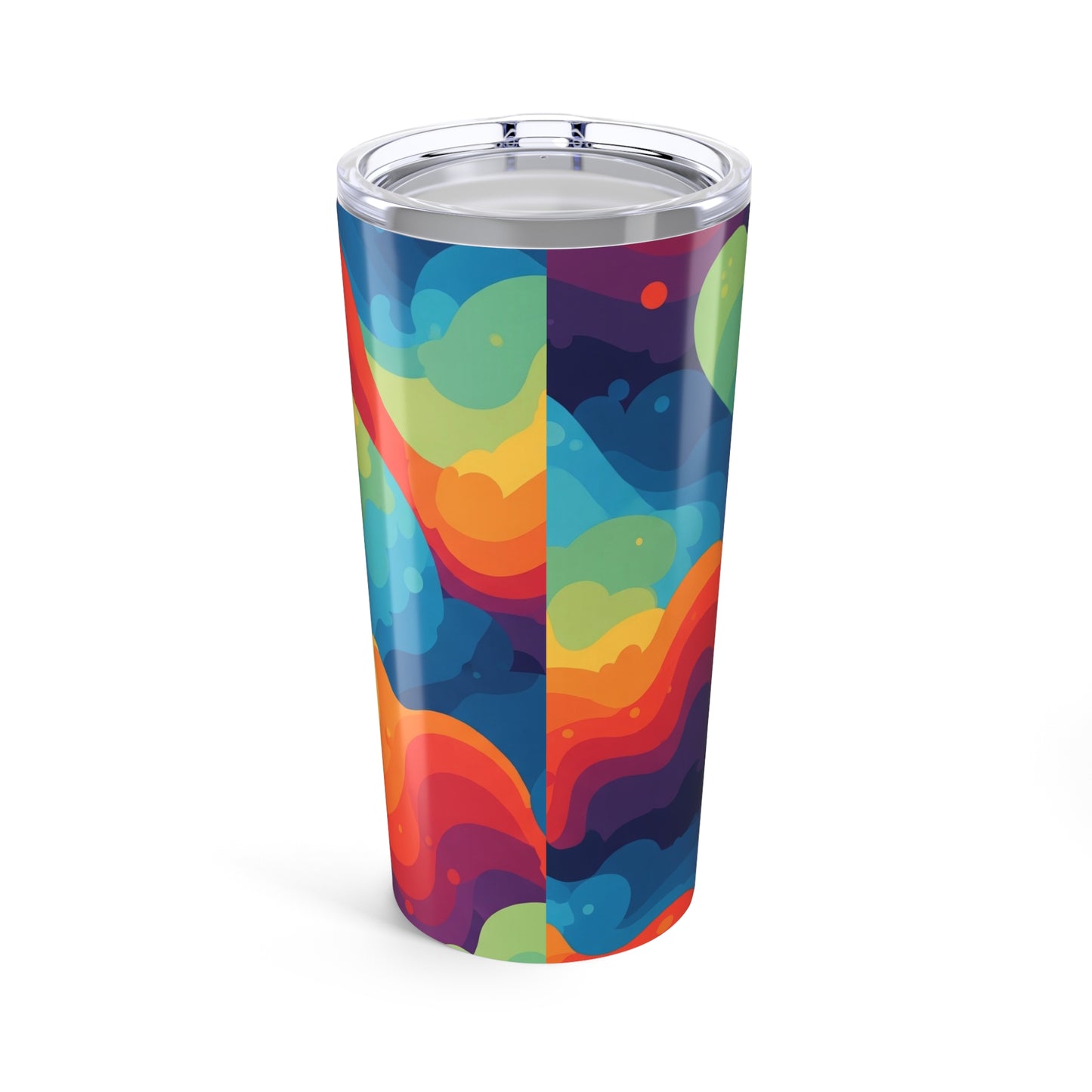 20 Oz Printed Artwork Stainless Steel Tumbler With Double Wall Vacuum Insulation For Hot And Cold Beverages Stylish