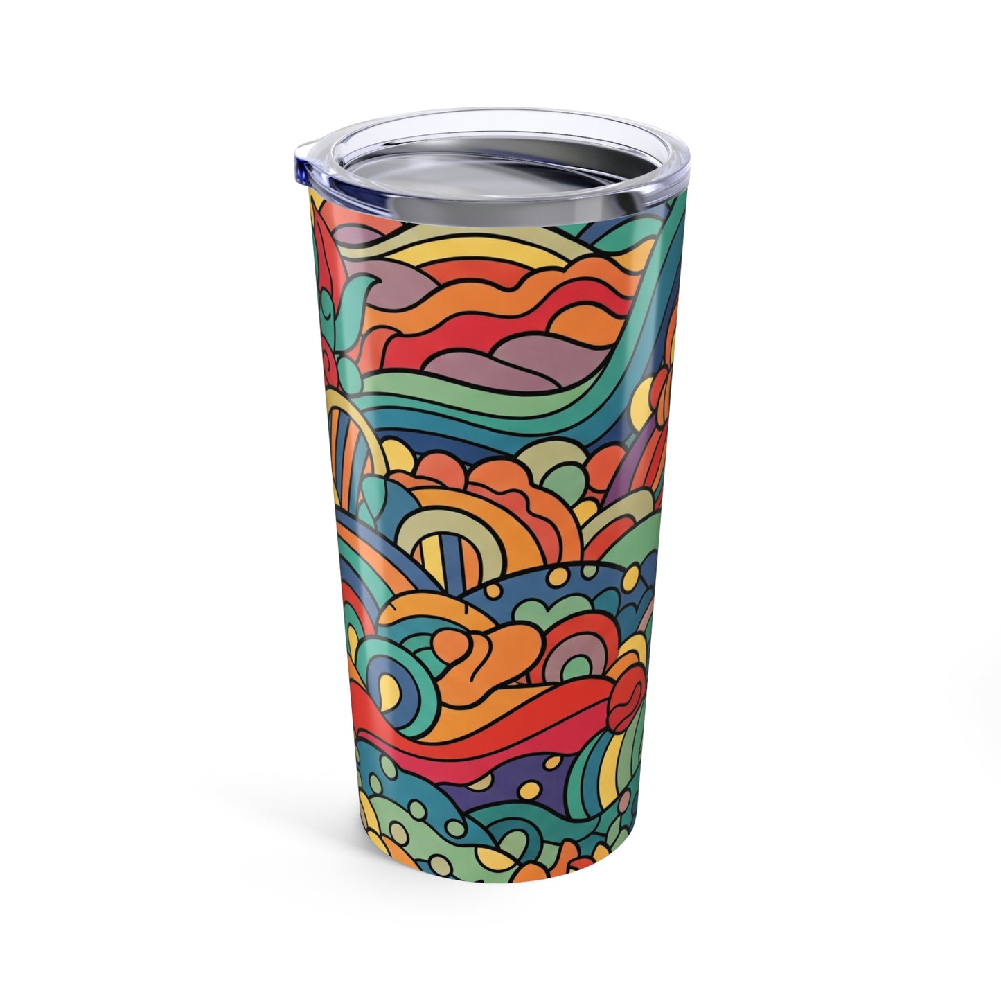 20oz Stainless Steel Travel Mug With Double Wall Vacuum Insulation Spill Resistant Lid Dishwasher Safe