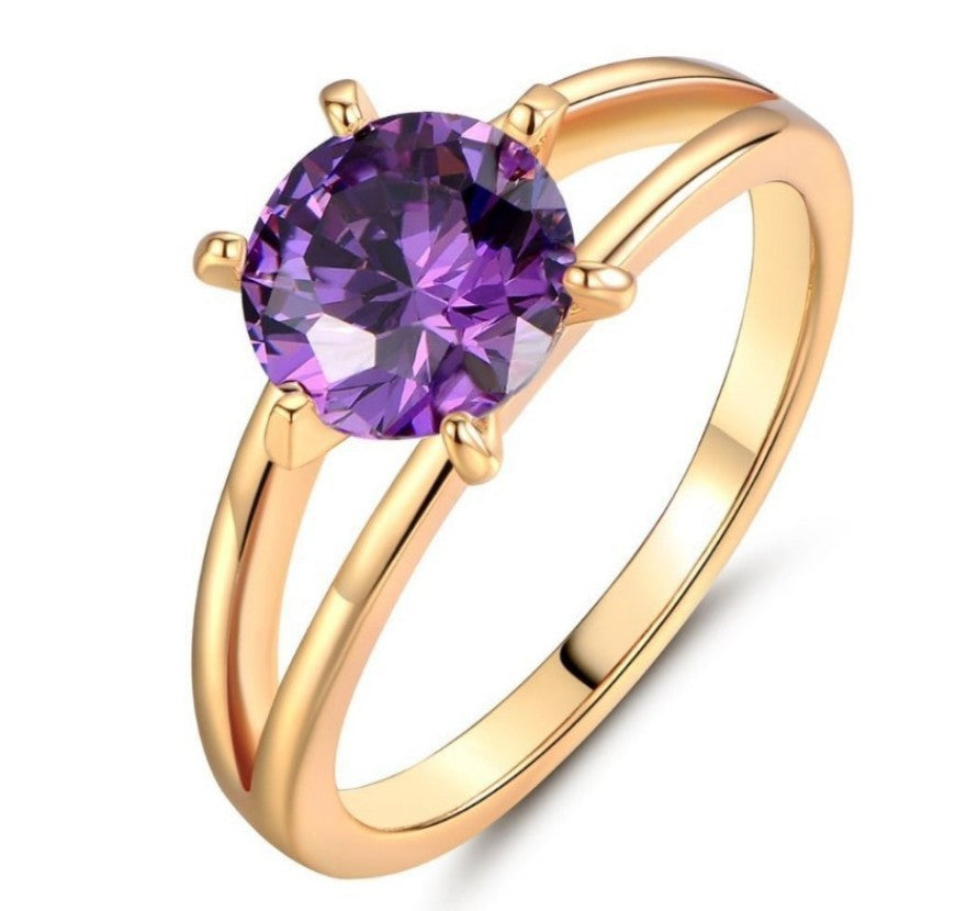 Alloy Diamond Ring Exquisite Design For Special Occasions