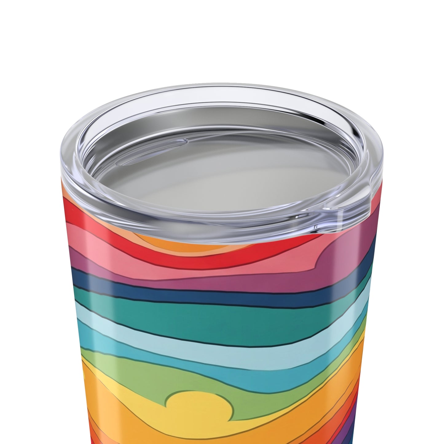 20 Oz Stainless Steel Printed Tumbler With Double Wall Vacuum Insulation Leak Proof Thermal Travel Mug For Hot Or