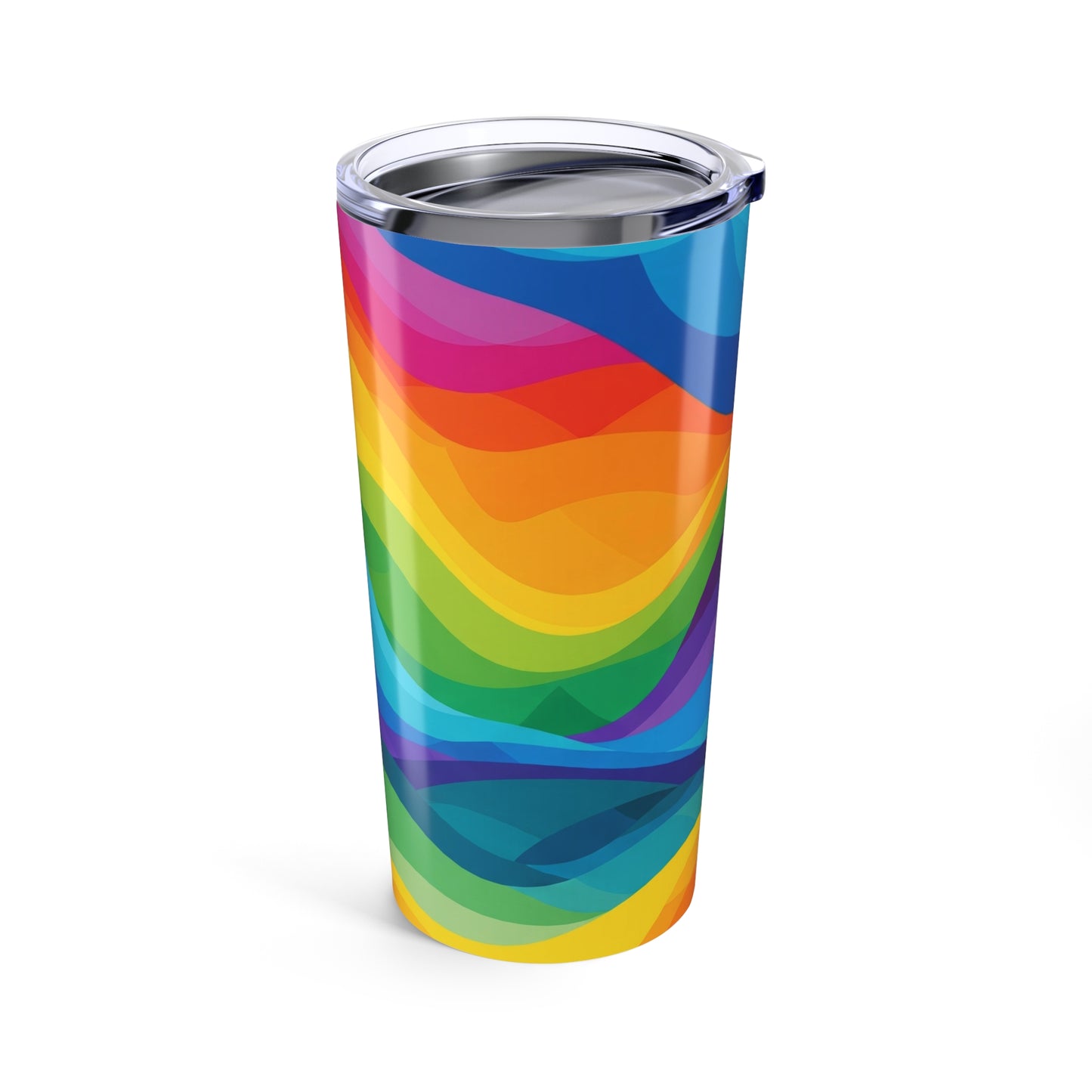 20oz Stainless Steel Tumbler With Printed Design Double Wall Vacuum Insulated Leak Proof BPA Free Hot And Cold