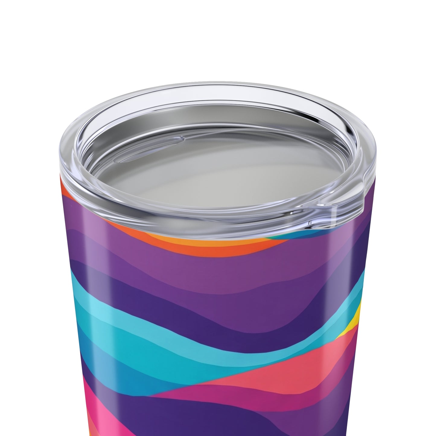 20Oz Stainless Steel Tumbler With Printed Art Design Double Wall Vacuum Insulated Spill Resistant For Hot And Cold