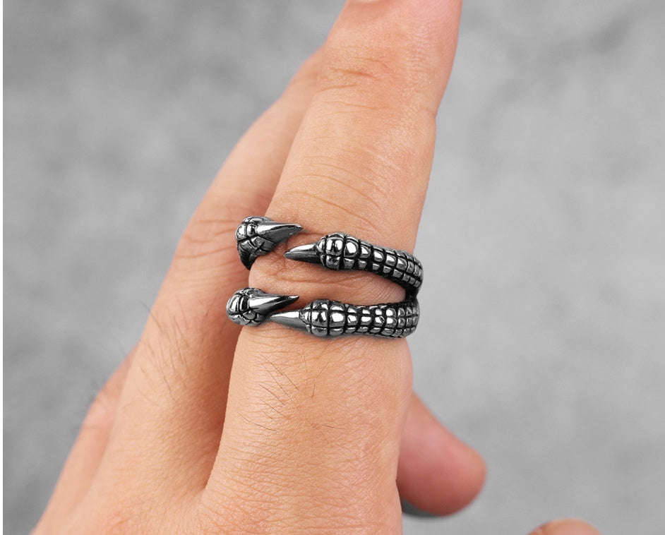 Stainless Steel Ring Lucky Men's Korean Jewelry