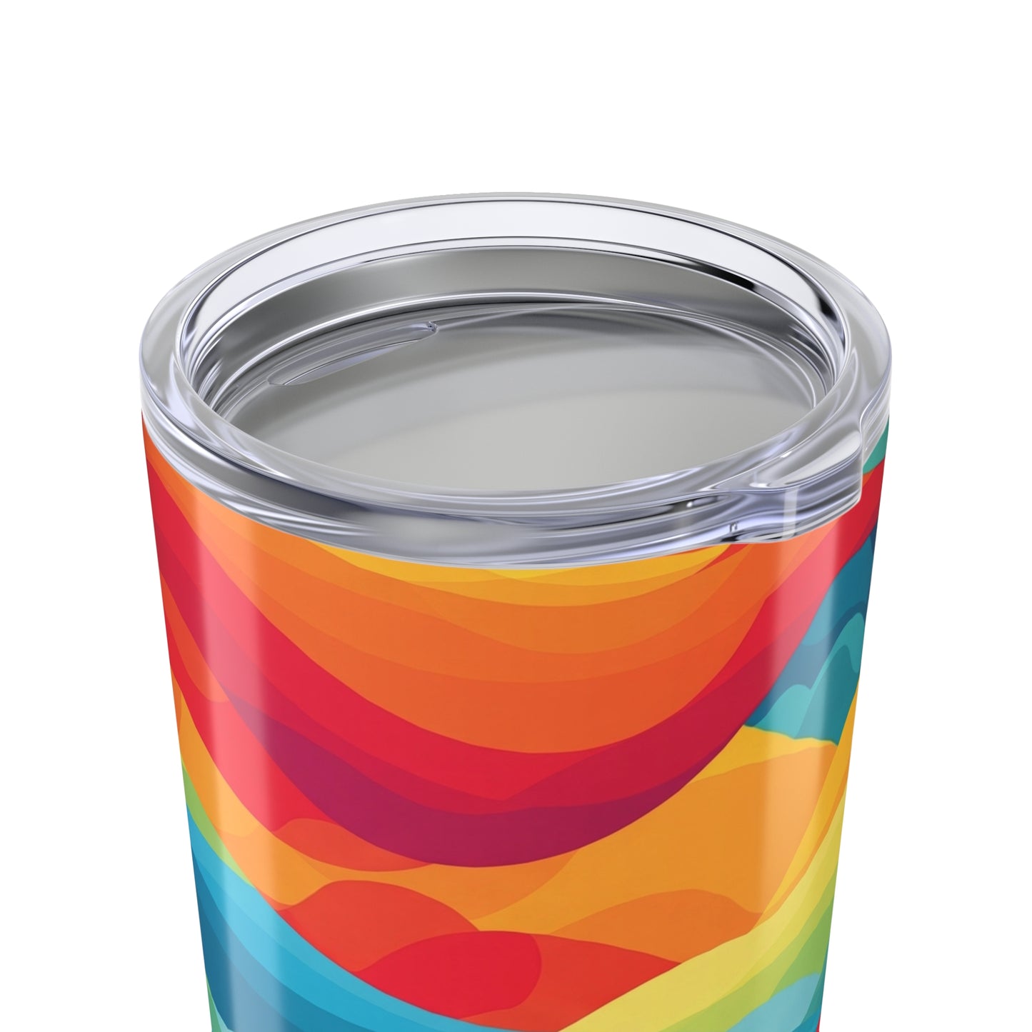 20oz Stainless Steel Printed Tumbler With Double Wall Vacuum Insulation Spill Resistant BPA Free Thermal Drink