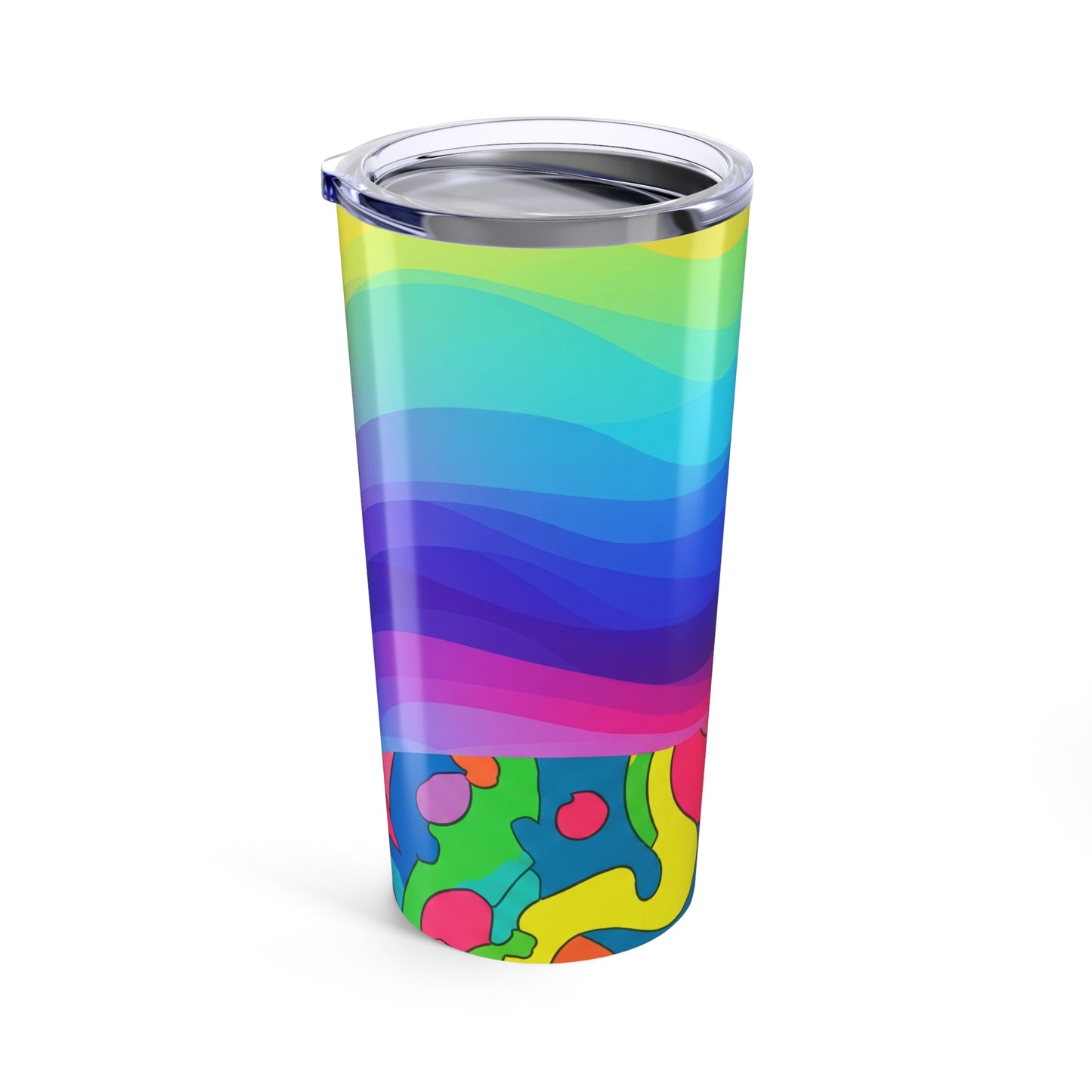 20oz Stainless Steel Tumbler With Double Wall Vacuum Insulation Spill Resistant Travel Mug For Hot And Cold
