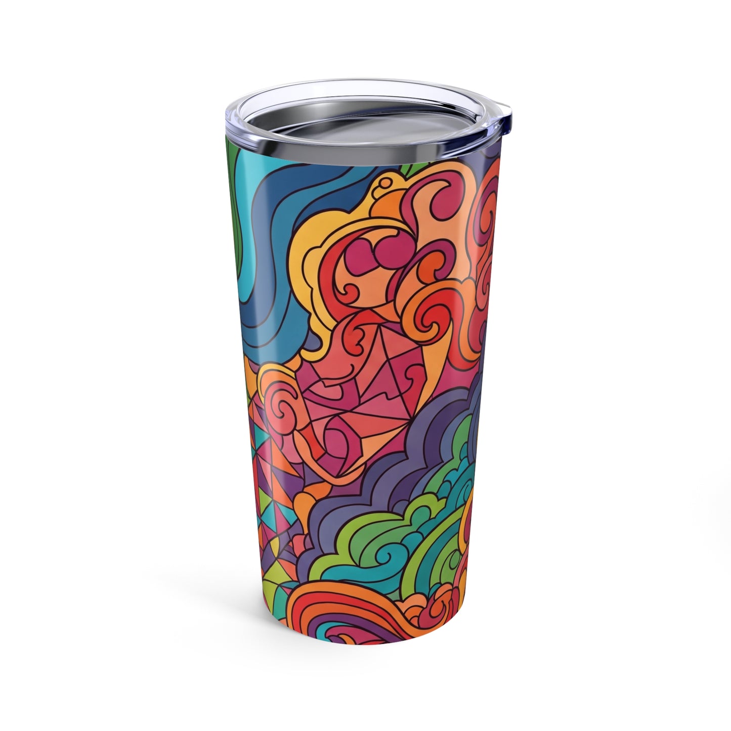 20 oz Stainless Steel Travel Mug Double Wall Vacuum Insulation Spill Resistant For Hot And Cold Drinks Dishwasher