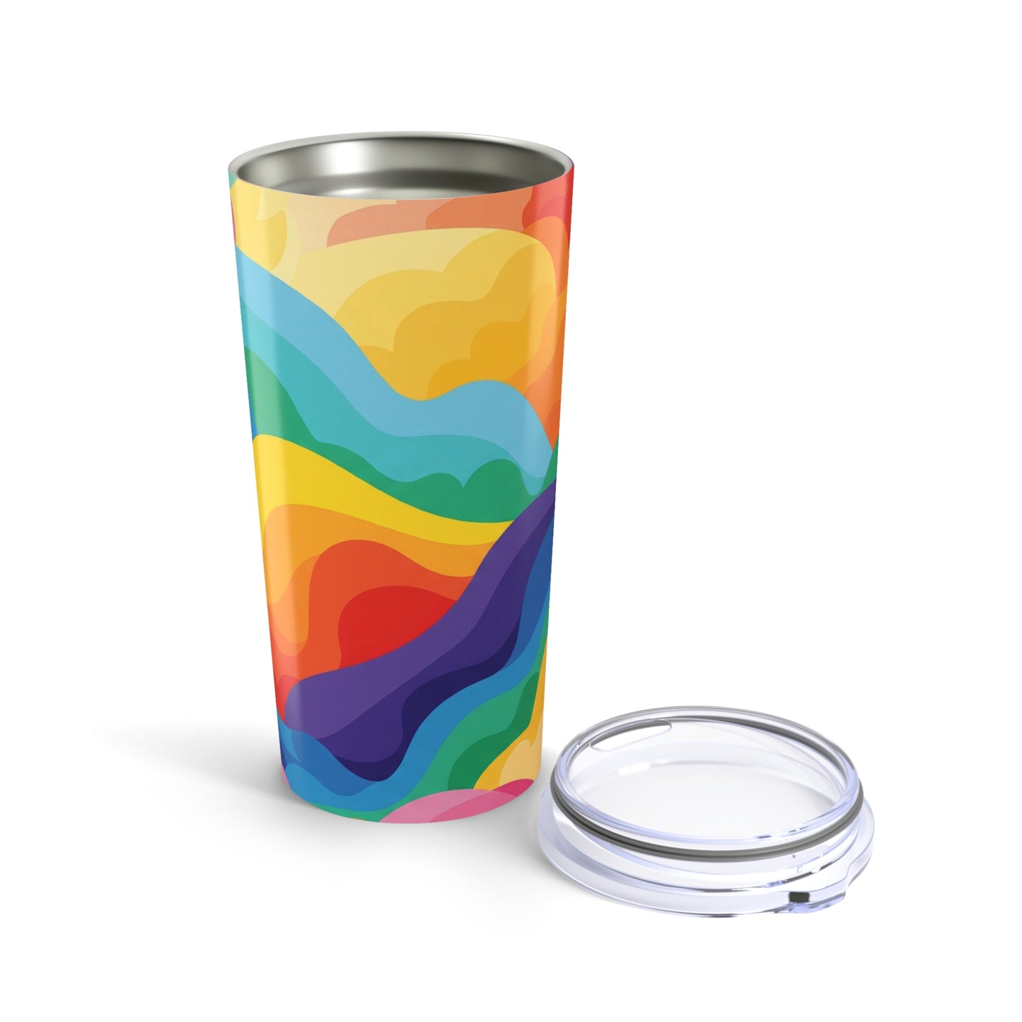 20oz Stainless Steel Tumbler With Double Wall Vacuum Insulation Spill Resistant Lid BPA Free For Hot Or Cold