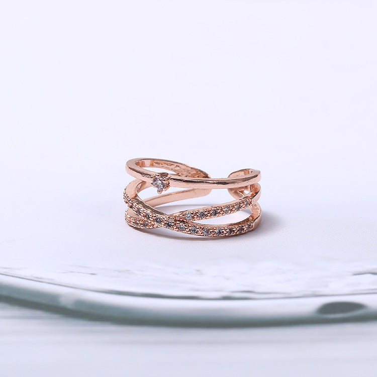 Fashion Ring Adjustable Womens High Quality Durable Versatile Elegant Jewelry For Everyday Party Occasion Gift Durable