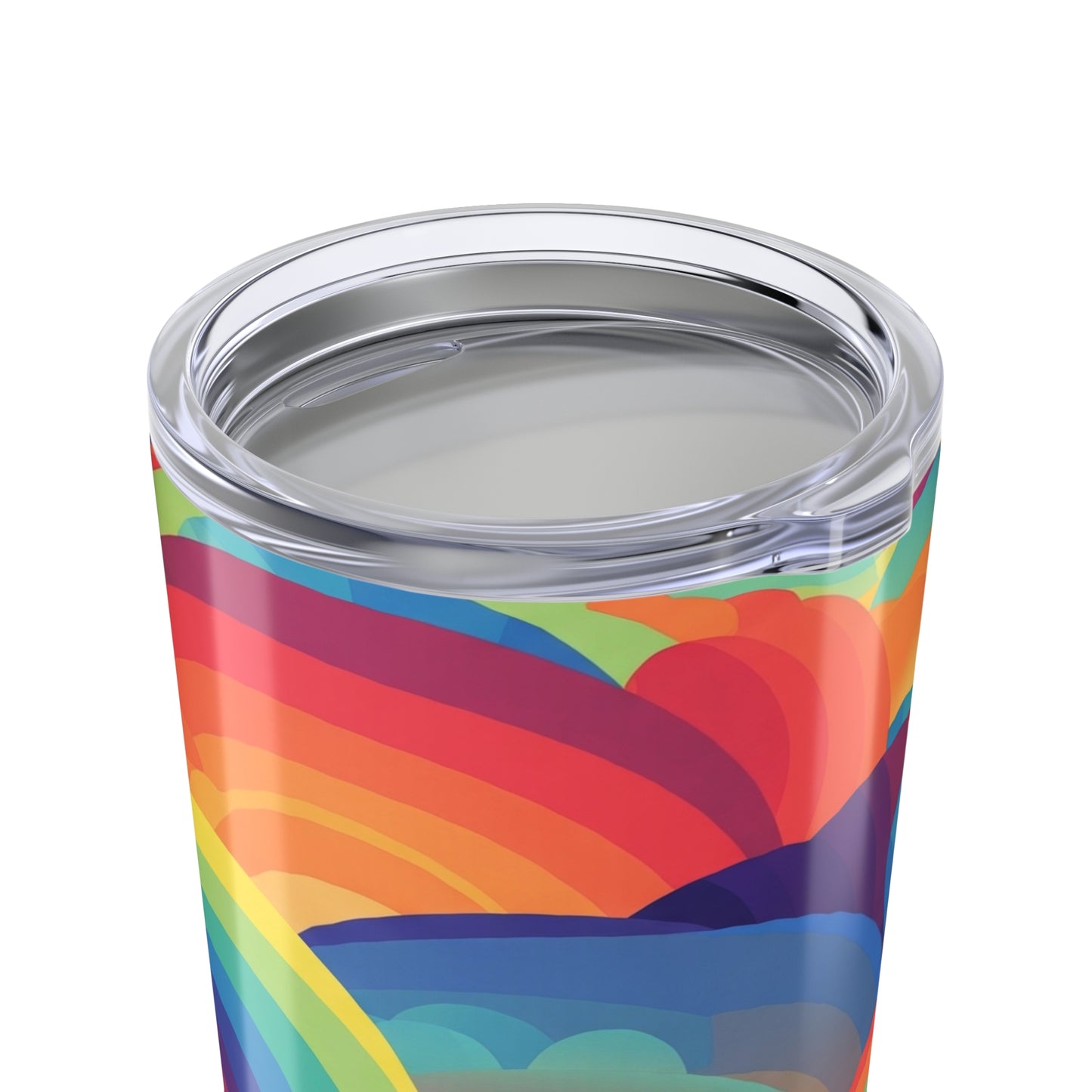 20oz Stainless Steel Tumbler With Printed Design Double Wall Vacuum Insulated Spill Resistant Travel Coffee Mug