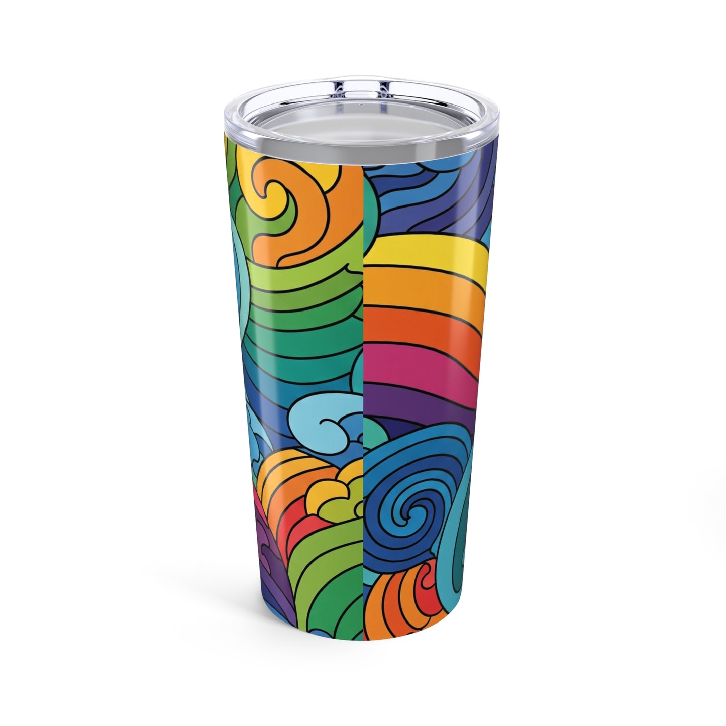 20oz Stainless Steel Tumbler With Double Wall Vacuum Insulation Spill Resistant For Hot And Cold Beverages For