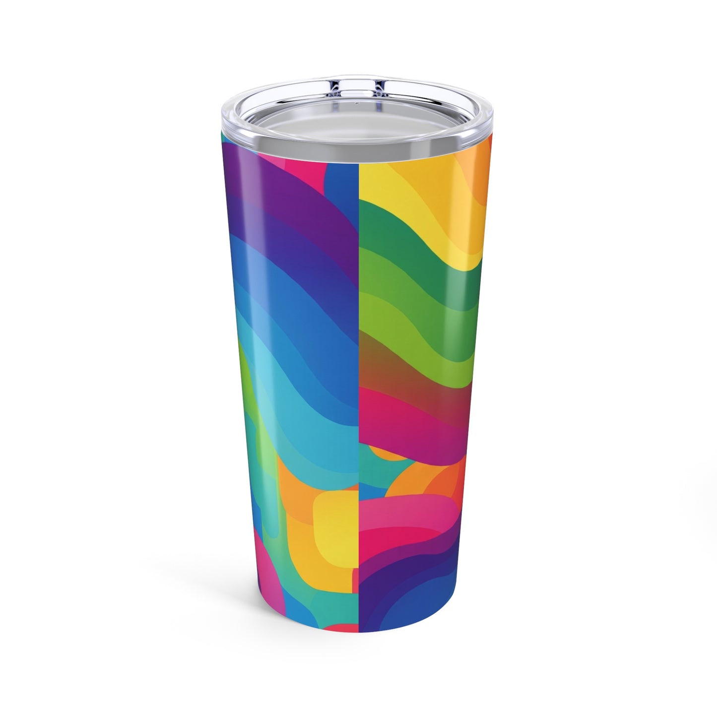 20oz Stainless Steel Tumbler With Double Wall Vacuum Insulation Spill Resistant Durable Hot Cold Beverage Printed