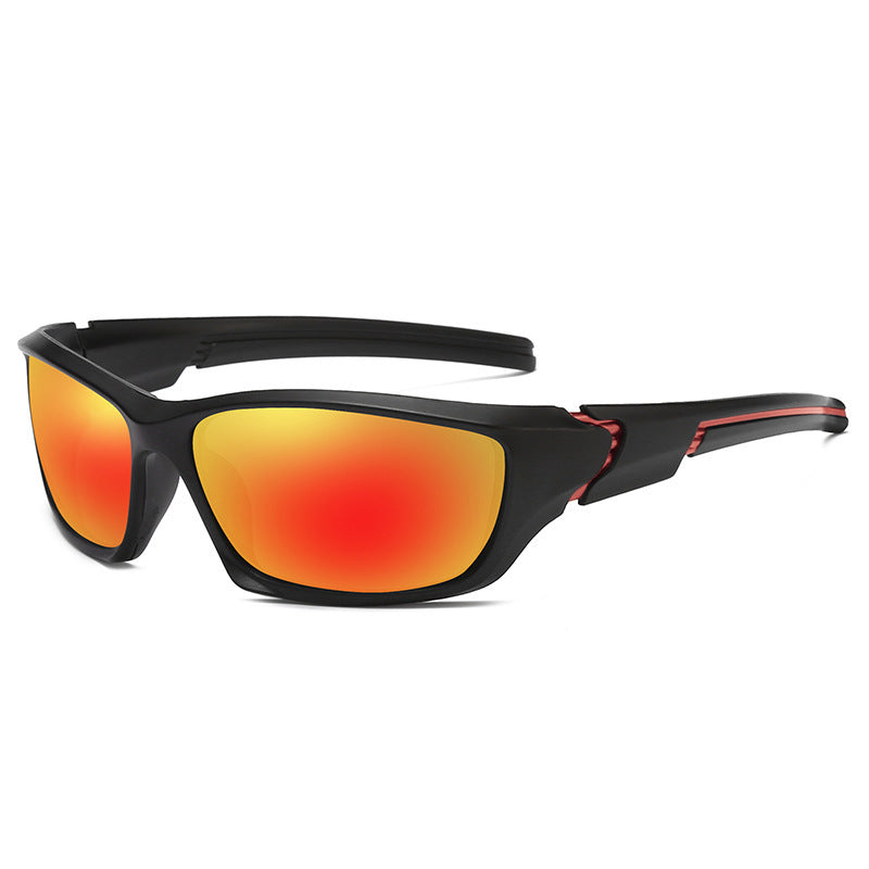 Mens Sports Sunglasses UV400 PC Frame Lightweight Cycling