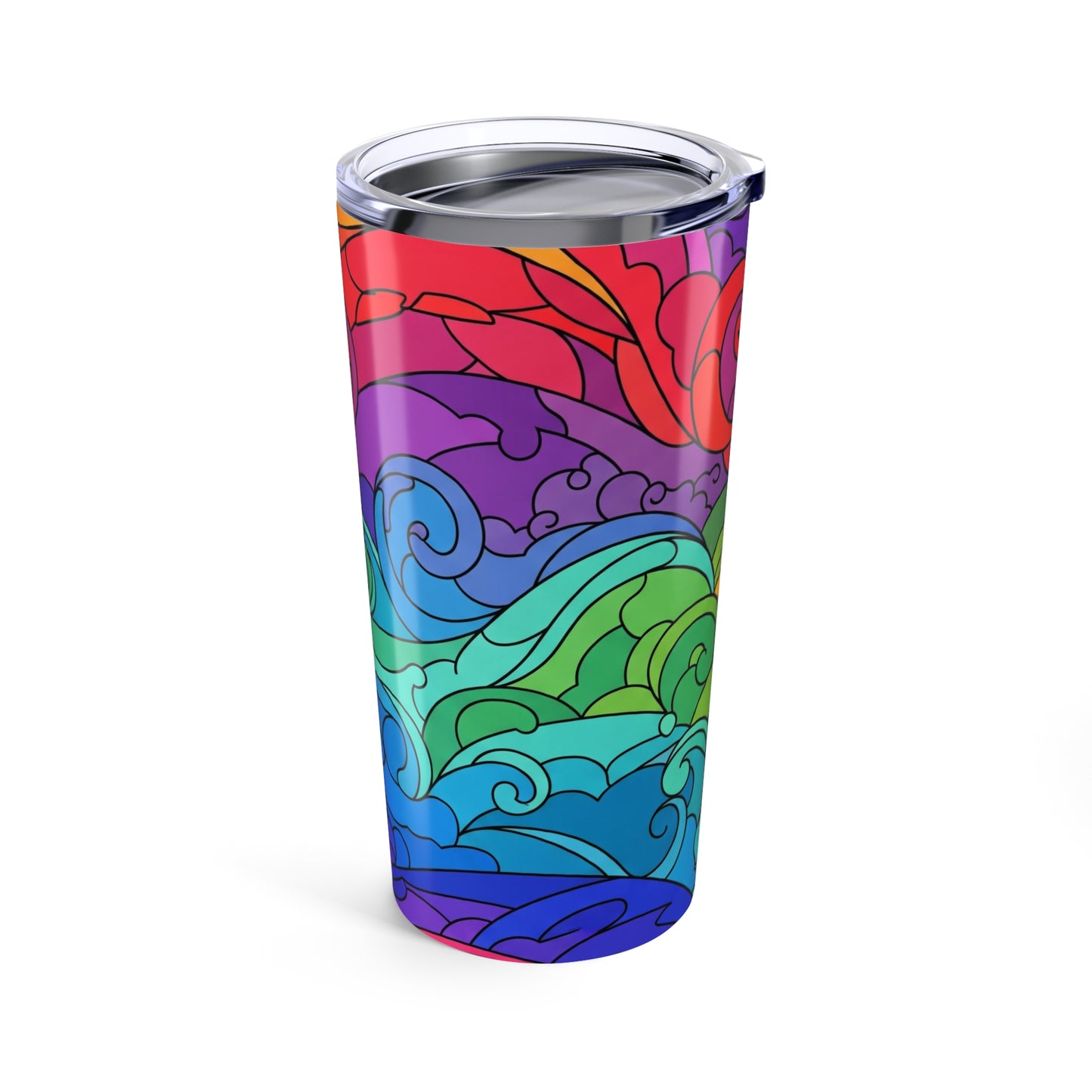 20oz Stainless Steel Tumbler With Double Wall Vacuum Insulation Leak Proof And BPA Free Travel Mug For Hot And