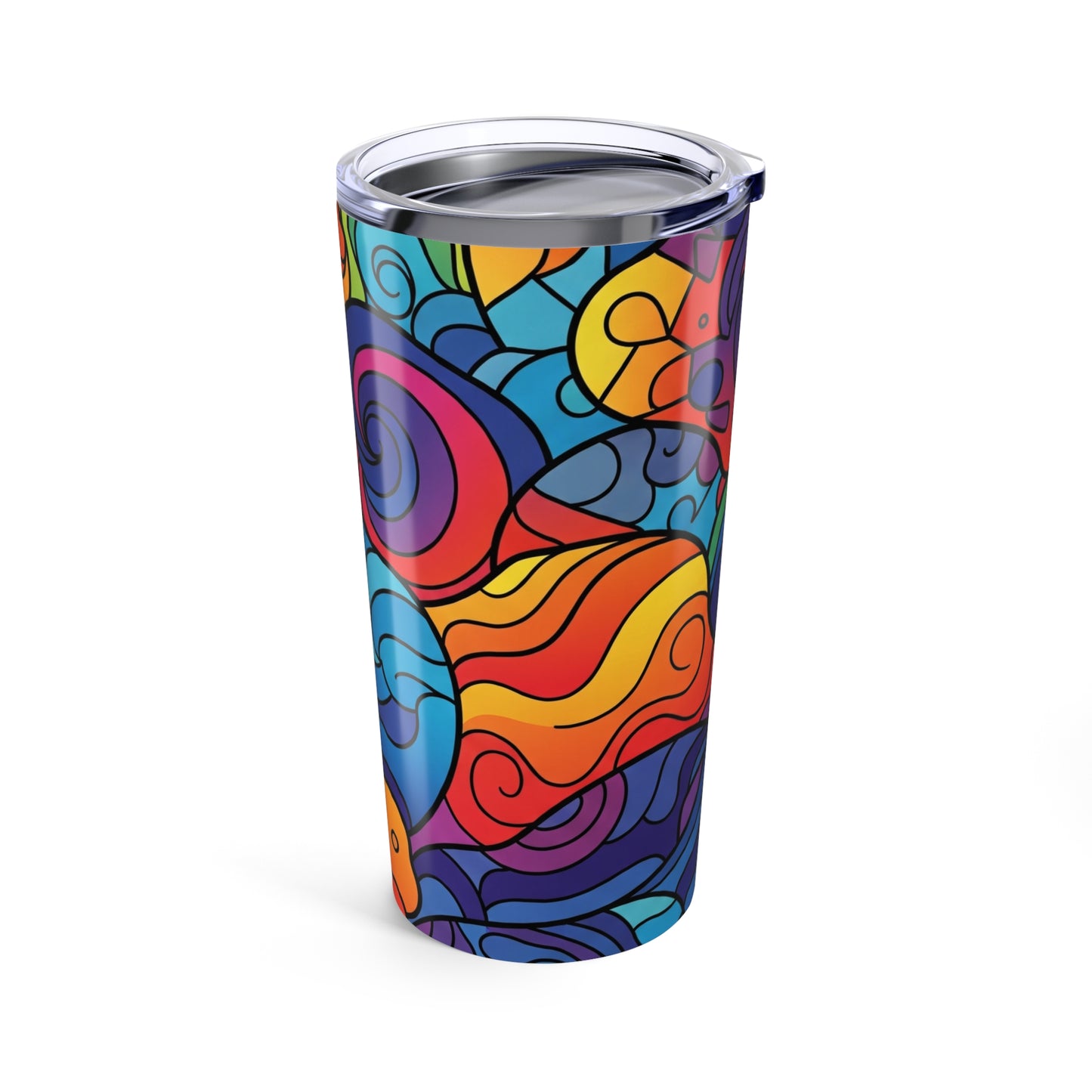 20Oz Stainless Steel Travel Mug With Double Wall Vacuum Insulation Leak Proof Lid Dishwasher Safe Durable