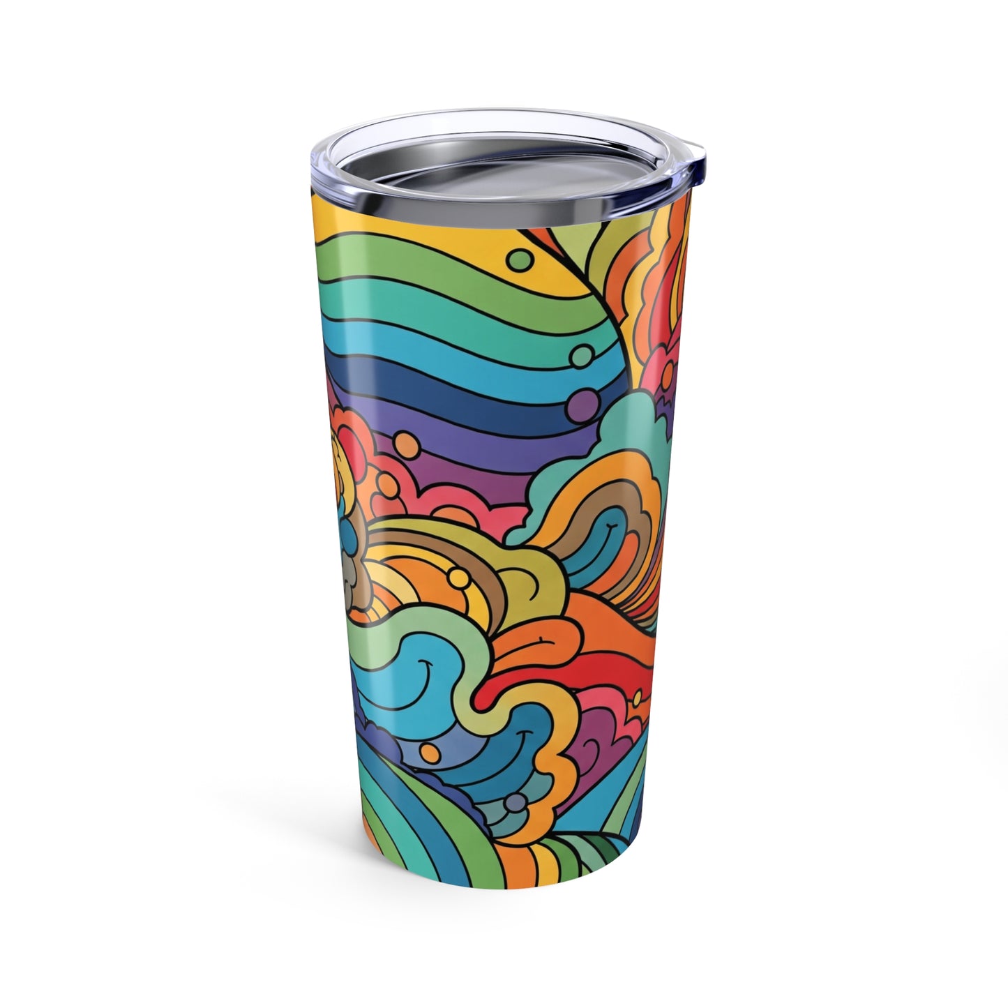 20oz Double Wall Vacuum Insulated Tumbler With Lid For Hot Or Cold Beverages Spill Resistant Stainless Steel Cup