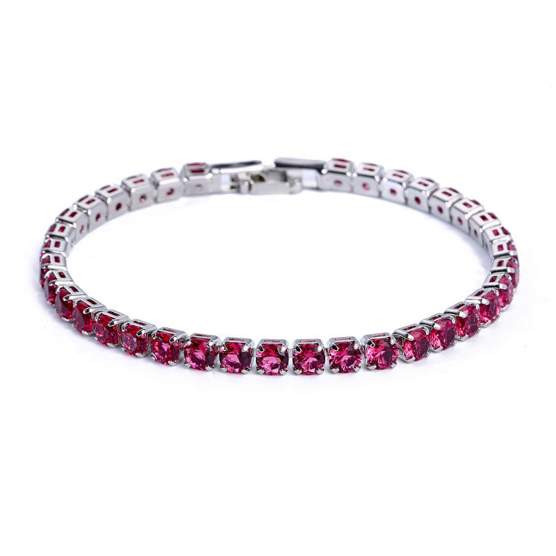 Gold Plated Copper Bracelet With Zircon Inlaid Flower Design For Women Anniversary Gifts For Trade Fairs Deals