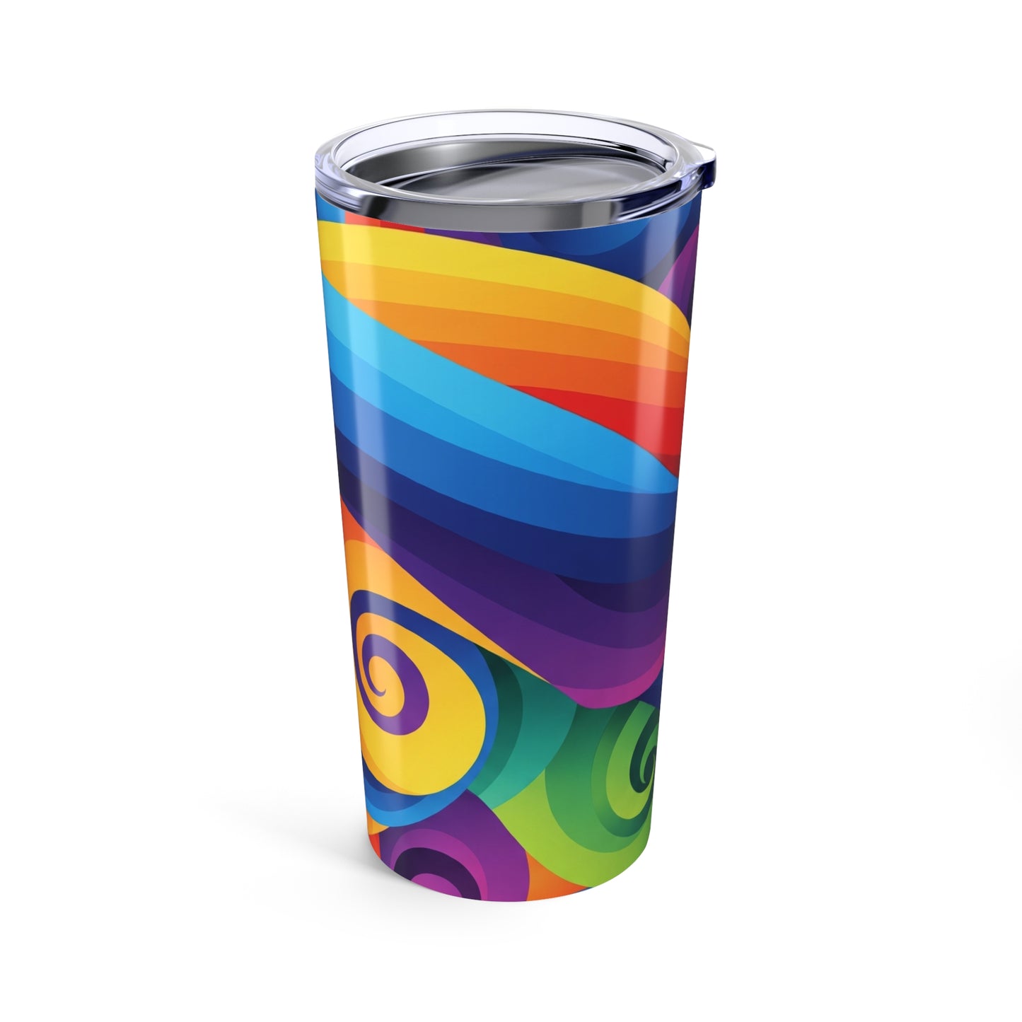 20oz Stainless Steel Tumbler With Vibrant Printed Design Double Wall Vacuum Insulated Spill Resistant Hot Or Cold