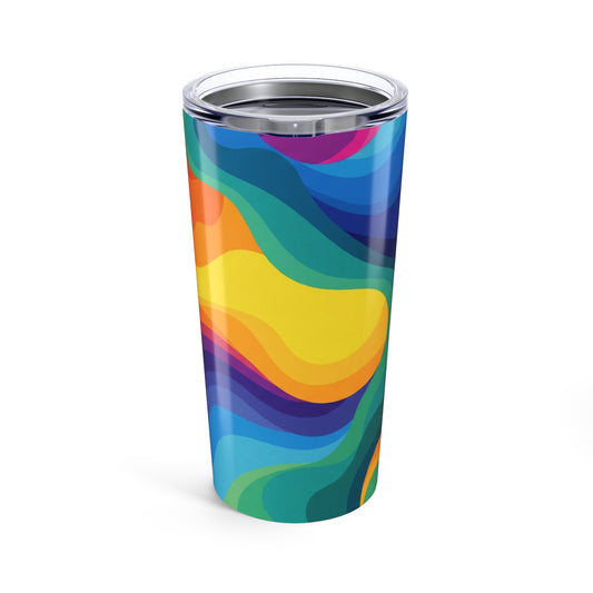 20oz Stainless Steel Tumbler Double Wall Vacuum Insulation For Hot Cold Drinks Spill Resistant And Dishwasher Safe