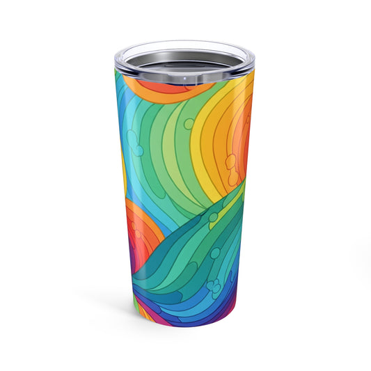 20Oz Stainless Steel Tumbler Double Wall Vacuum Insulation Leak Proof Durable Printed Graphic Design Dishwasher