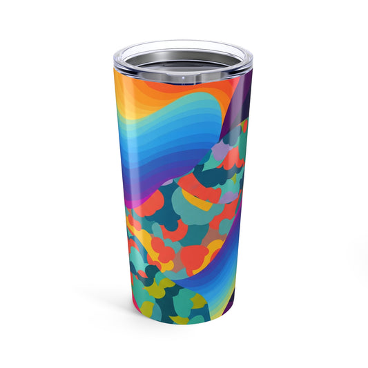 20 Oz Stainless Steel Travel Mug With Double Wall Vacuum Insulation Leak Proof Design For Hot And Cold Drinks