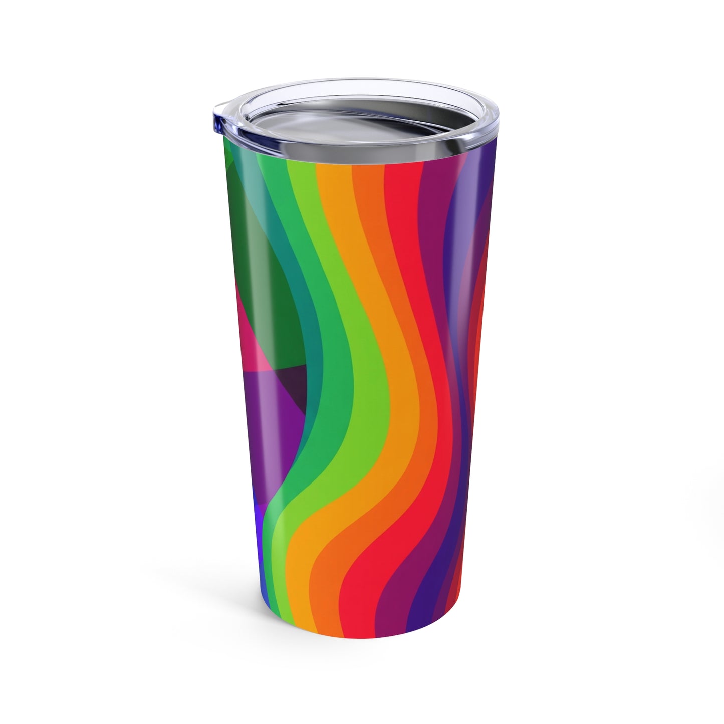 20oz Stainless Steel Tumbler With Double Wall Vacuum Insulation Leak Proof Lid Printed Travel Mug For Office Use