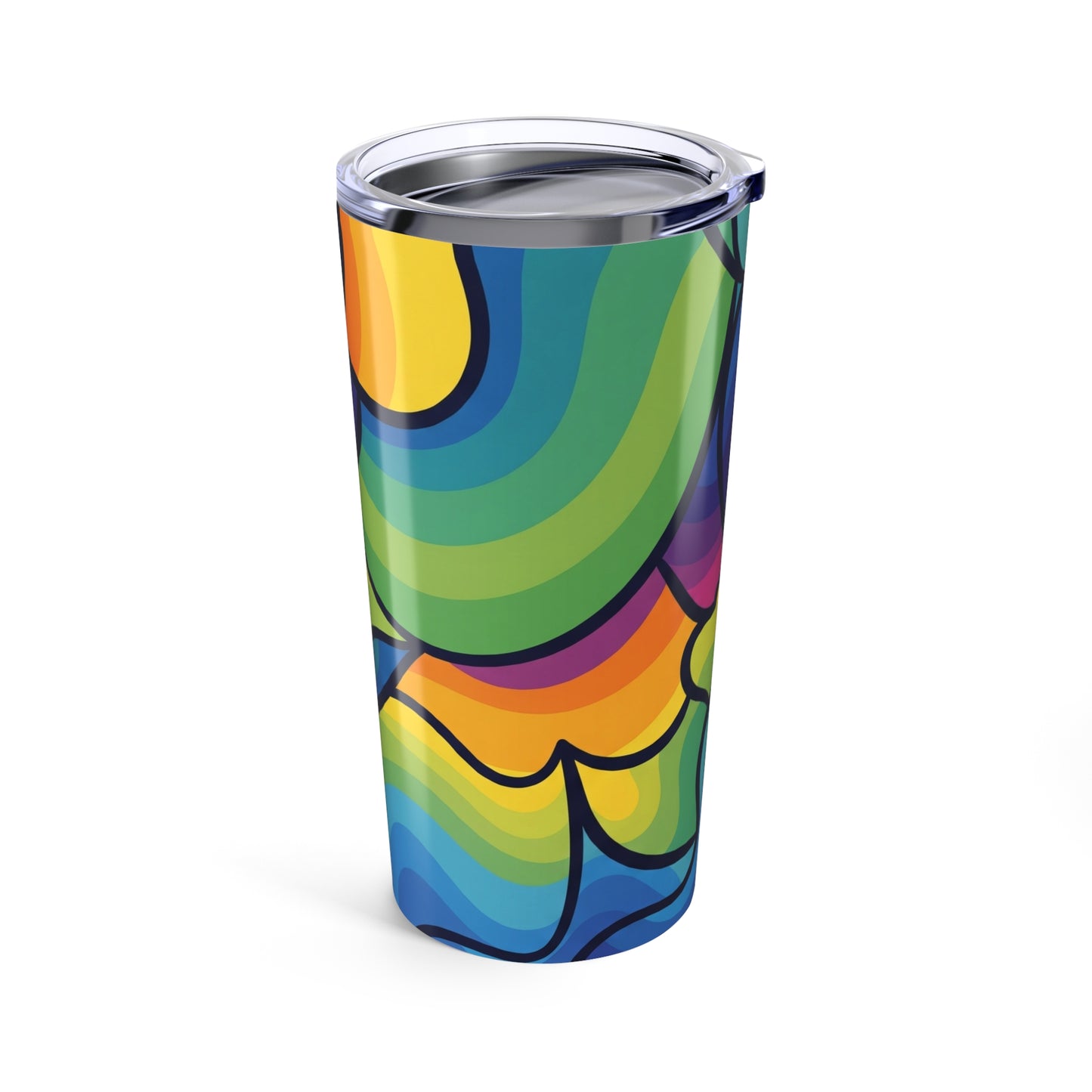 20 Oz Stainless Steel Tumbler With Double Wall Vacuum Insulation Leak Proof Durable Hot And Cold Beverages Travel
