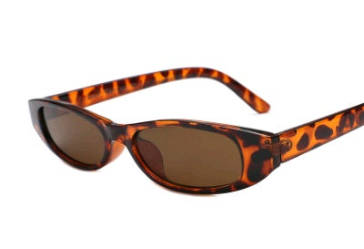 Womens Fashion Sunglasses UV400 Protection Small Frame Candy Color Plastic Frames High Strength Lenses Classic